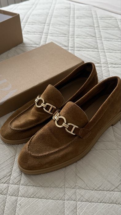 Лофери замшеві  Zara 38