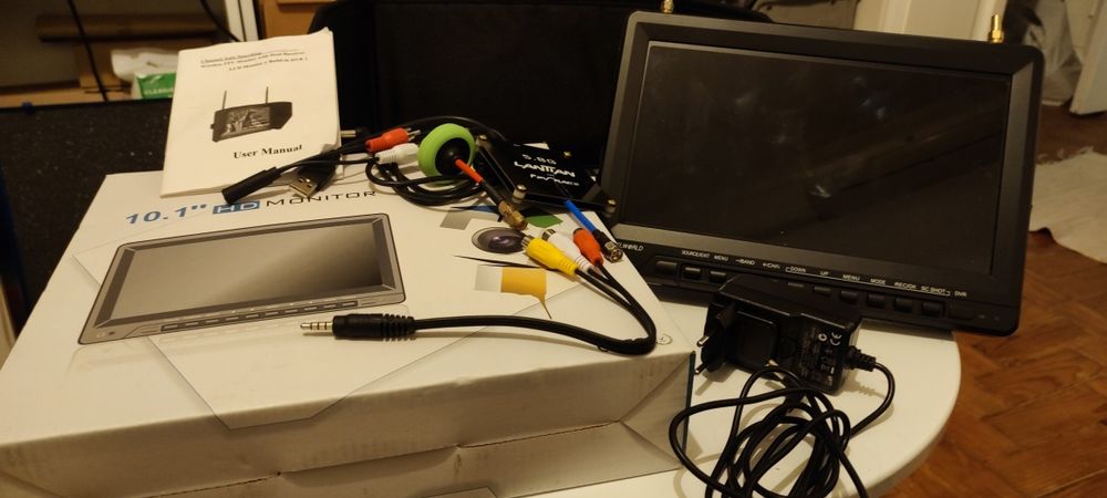 Monitor FPV para Drones 5.8 GHz 10"