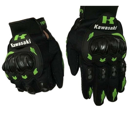 Luvas motard kawasaki