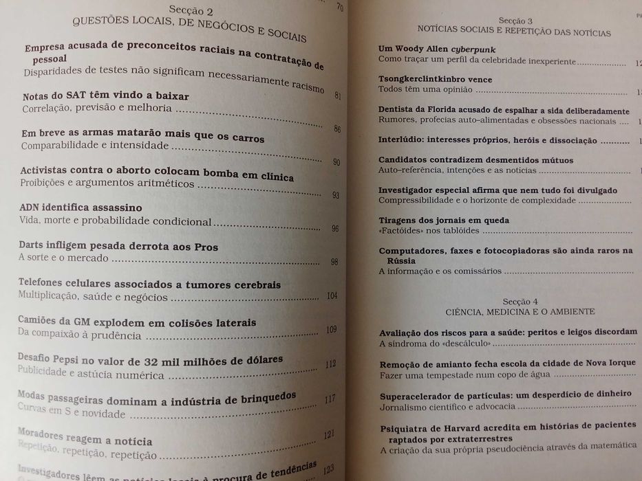 As Notícias e a Matemática - John Allen Paulos