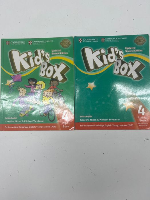 Livros Cambridge kid’s box 4