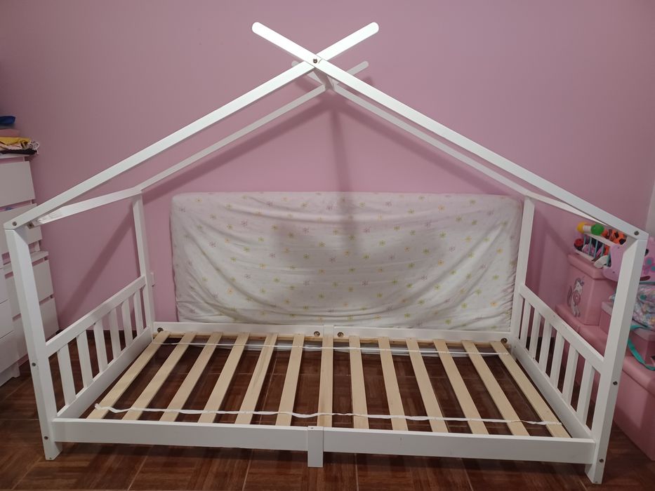 Cama com colchão