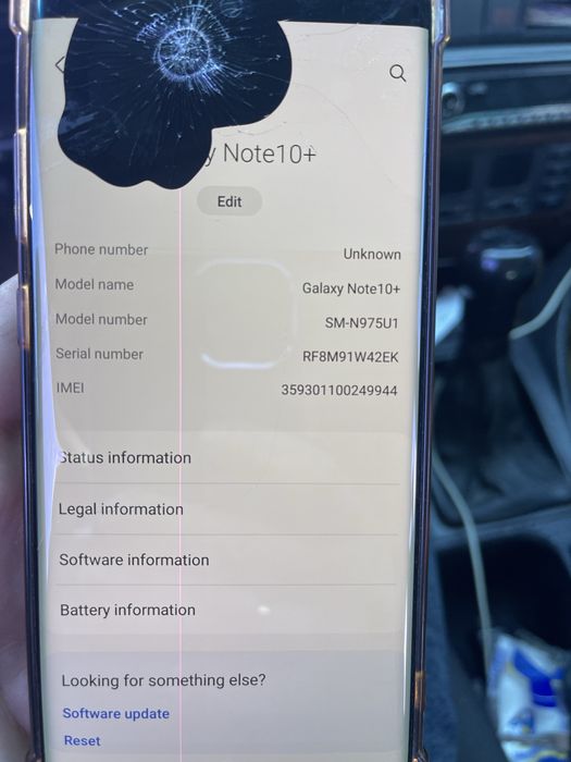 Samsung note 10 plus 12 256