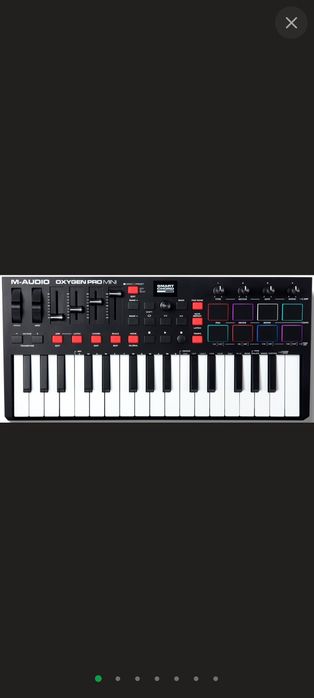 MiDi Клавіші M Audio Oxigen Pro Mini