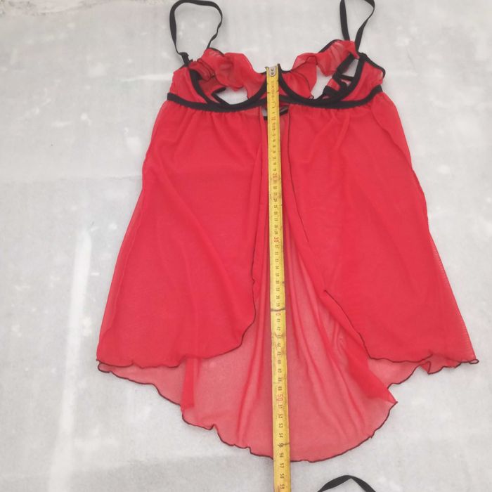 Пеньюар/ прозрачное неглиже с трусиками ( открытая грудь) .