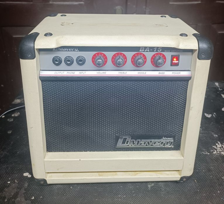 Wzmacniacz basowy, aplifier Dimavery BA-15