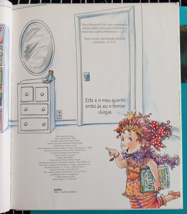 Livro Fancy Nancy - portes incluídos