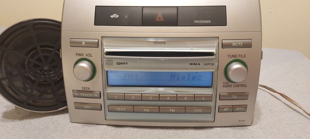 Radio toyota corolla verso Mp3 Poprawiona wada fabryczna