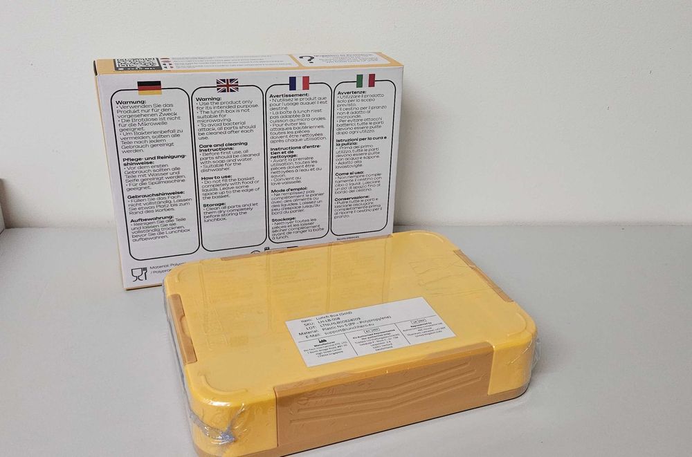 1330ml BOX BENTO dla dzieci śniadaniówka LUNCHBOX Hero Lew bez BPA