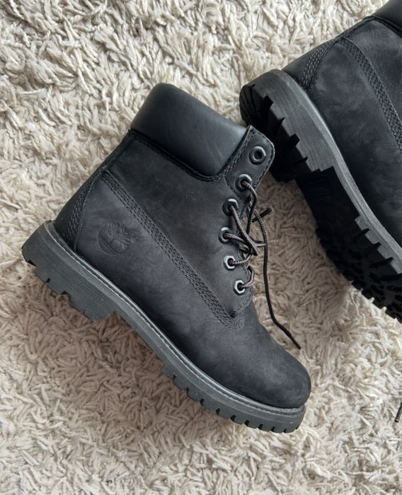 Buty Timberland skóra czarne r.36  trapery botki unisex