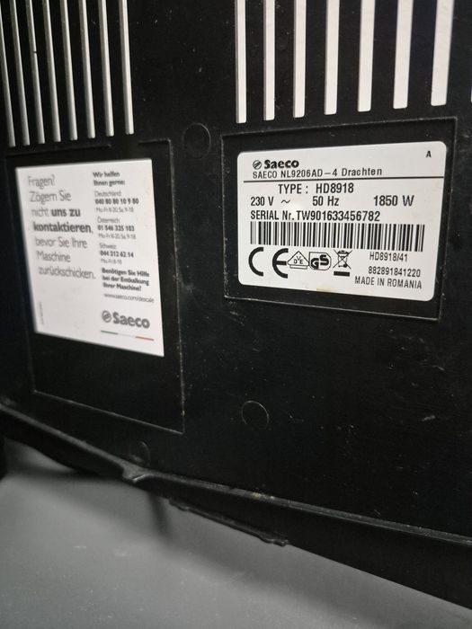 Saeco Incanto HD8918 / 41 кофемашина кавовий апарат