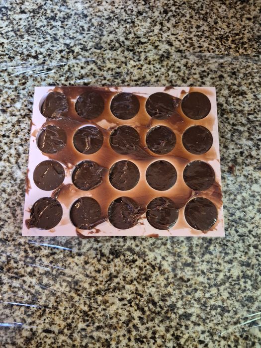 Placa  proporcionadora de brigadeiro