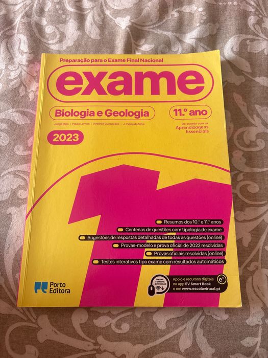 Manual de exame de Biologia e Geologia 2023 11°ano