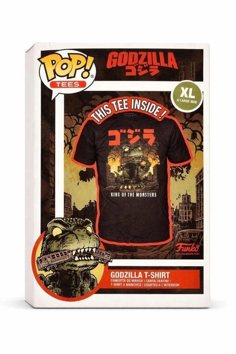 Funko T-shirt Godzilla Anniversary XL oprawa: pudełko