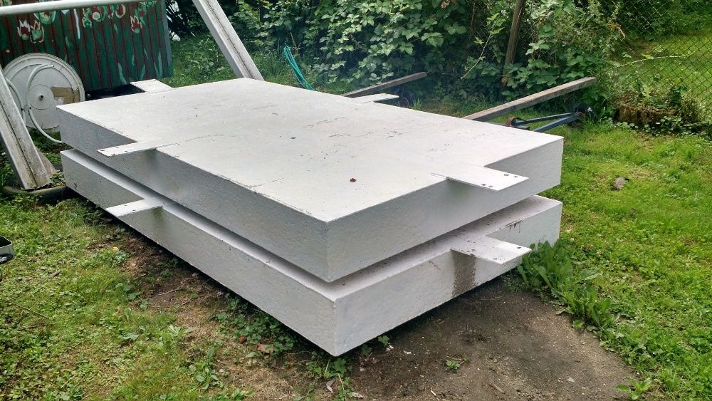 Pomosty Pływające Stalowe 150x300 cm