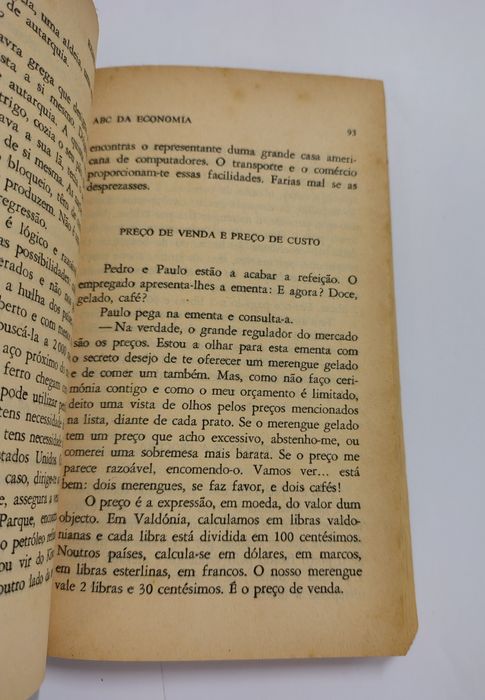 1a edição: ABC da economia, de René Sédillot