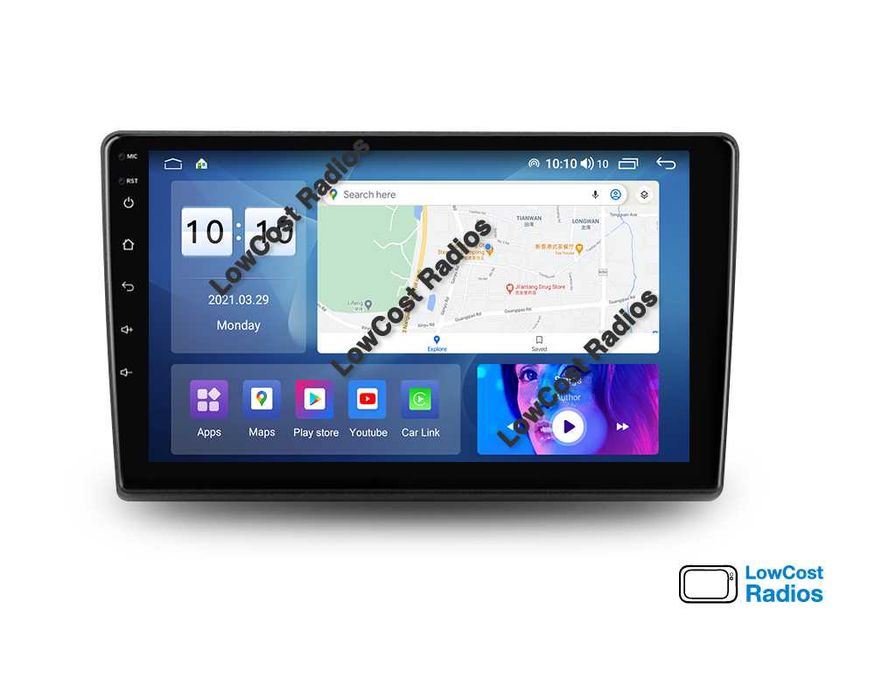 (NOVO) Rádio ANDROID 2DIN • KIA Ceed (2007 a 2012) • GPS WiFi BT | CARPLAY • ANDROID AUTO