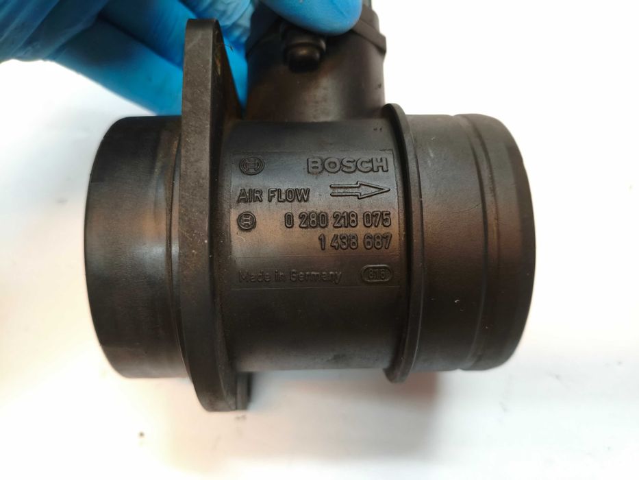 BMW E46 E81 E87 E90 E91 Przepływomierz powietrza N43 N46 przepływka 2.0i 5pin