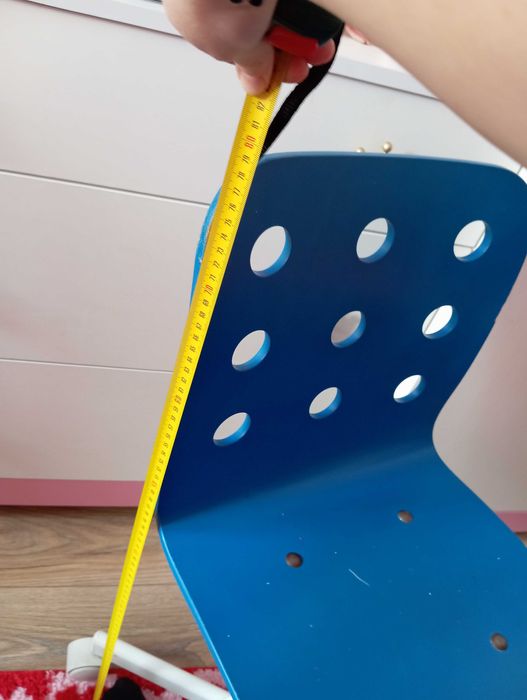 Krzesło niebieskie dla chłopca