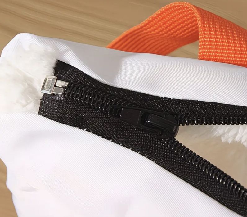 Тепла зимова сумка переноска для домашніх тварин