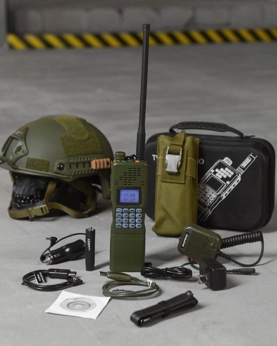 Рация TWO-WAY | Радиостанция портативная тактическая двух диапа