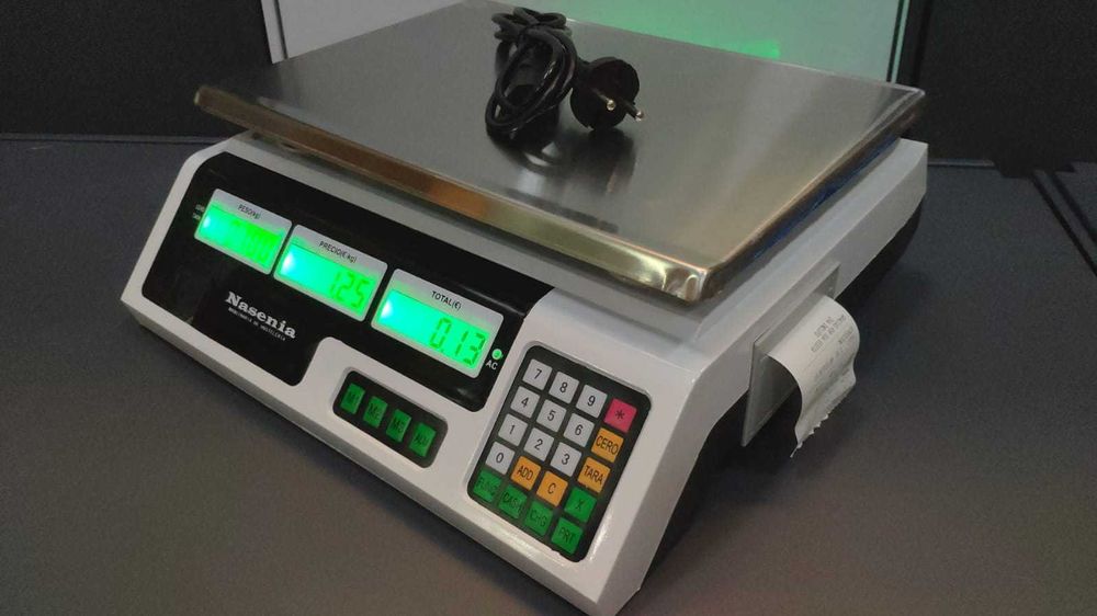 Balança Digital com Talão NOVA