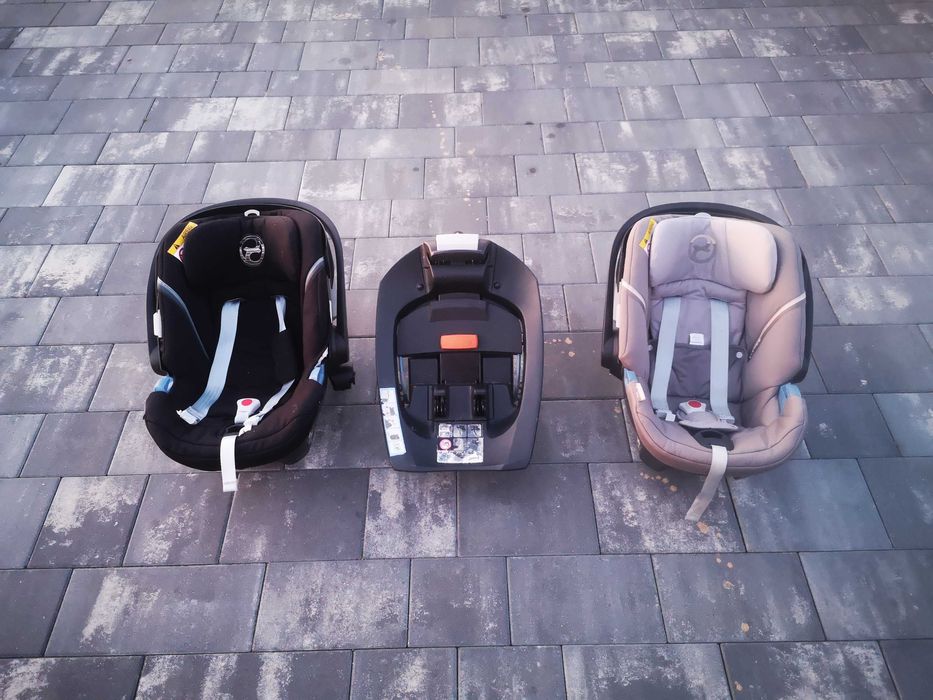2x Fotelik cybex aton 5 + baza isofix