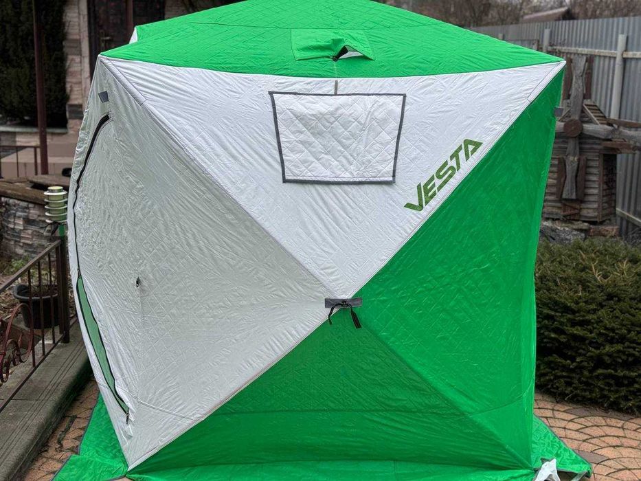Намет-Палатка Vesta(Веста) Куб Зимний Утепленный 2шара 180*180*190см