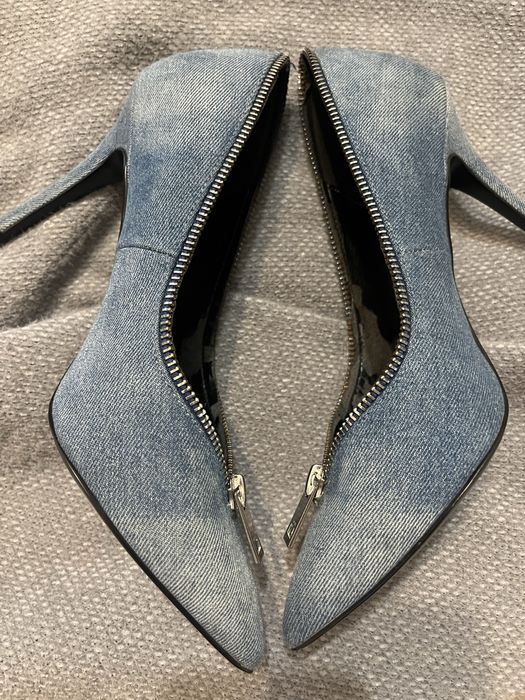 D- Elisah Zip Diesel Women's Exquisette shoes In Indigo Blue