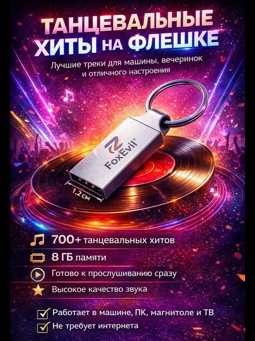 Электронная и клубная музыка на флешке в авто. Самые свежие зарубежные хиты