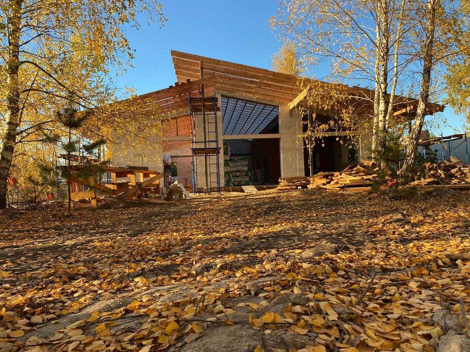 Будівництво будинків. Комплексное строительство домов.