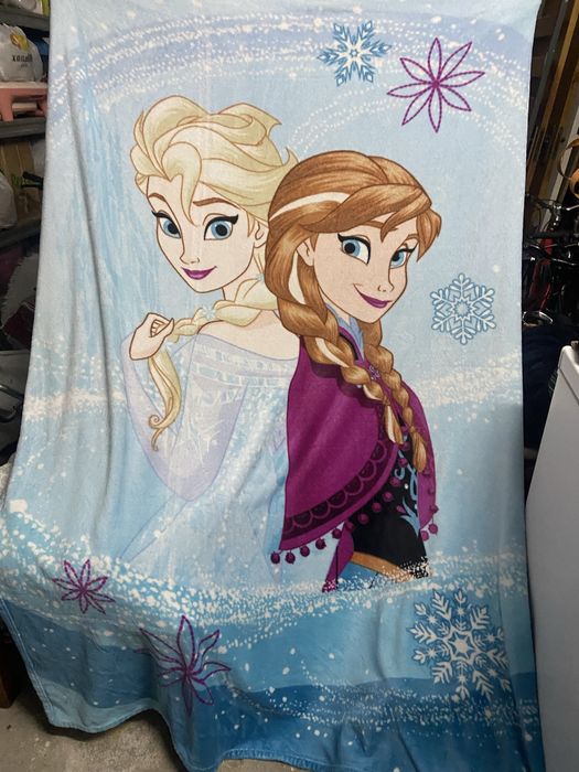 Capa individual do frozen com uma fronha incluida