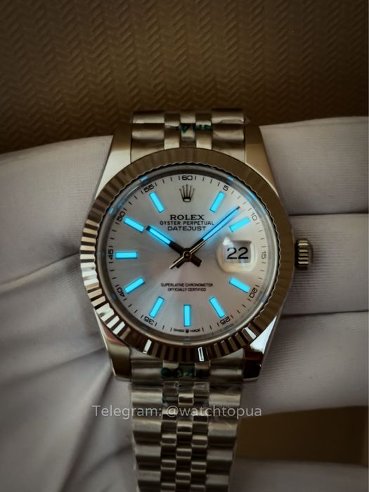 Годинник Rolex Datejust 41 Silver Ролекс