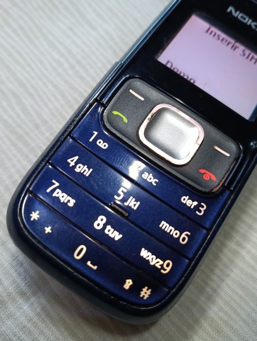 Nokia 1209 a rede Vodafone