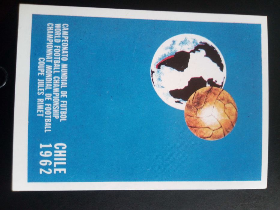 Cromo Panini World Cup Story Chile 1962