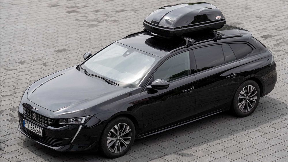 Solidny box dachowy Fabbri Car BOX 340 75kg!!! czarny połysk NOWOŚĆ!