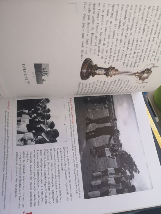 Livro Benfica história