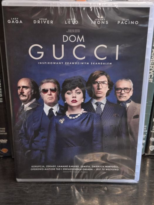 Dom Gucci DVD nowy, folia