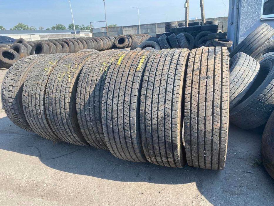 Opony używane 275/70r22.5 Goodyear Urbanmax MCD 99% Bieżnika WYSYŁKA