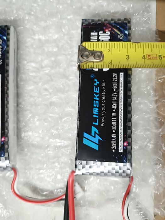 Baterias lipo 7.4v 3000mha 60c