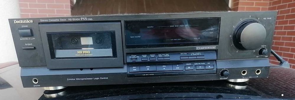 Magnetofon Technics RS-BX404 PXS camp. Deck Made in Japan.