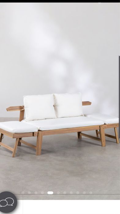 2x Sofa Jardim / espreguiçadeira da sklum
