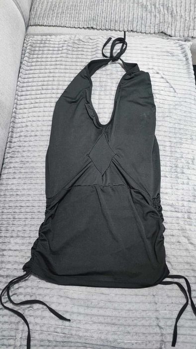 Czarny damski top r. L