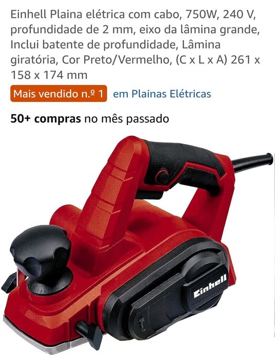 Plaina Einhell 750W