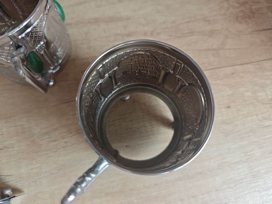 Koszyczki i serwetnik retro PRL