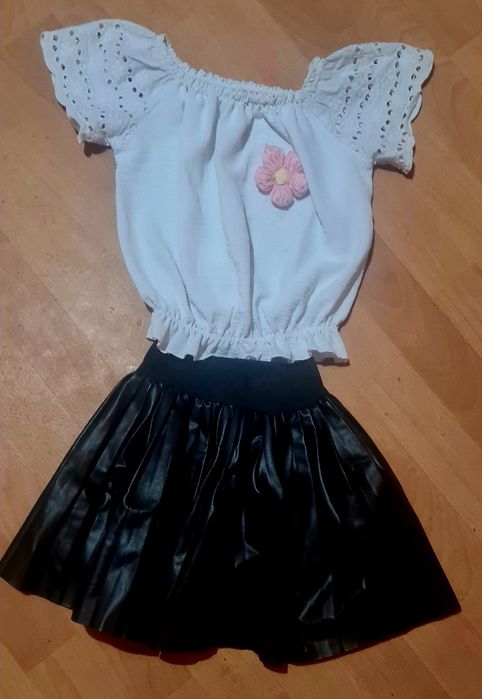 Odzież dziecięca + plecak szkolny