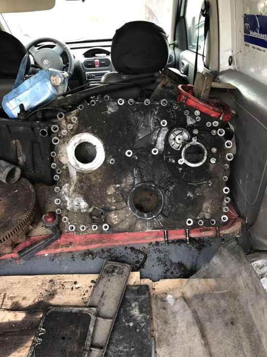 Запчасти двигателя renaul premium 420 dci маховик компресор