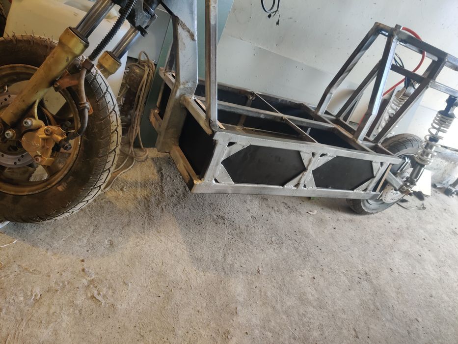 Продам раму на вантажний електроскутер електросамокат електровелосипед