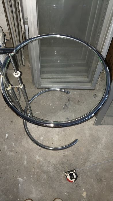 Mesa de apoio PC em vidro
