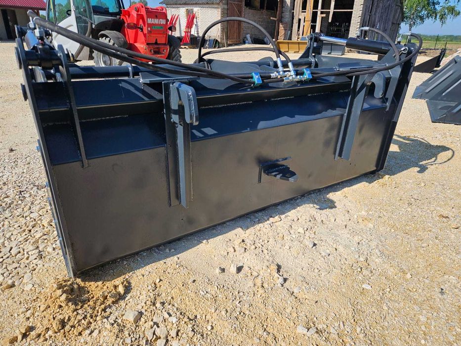 Krokodyl do obornika do ładowarki teleskopowej Merlo Manitou JCB Kramer/ Łyżko-krokodyl/ łycha do traktora- Dowóz